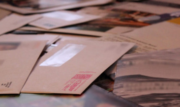 How can direct mail be used during a crisis