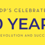 Banner celebrating 50 years of CDP!