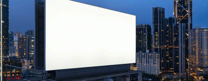 Large format printing for impactful brand visibility