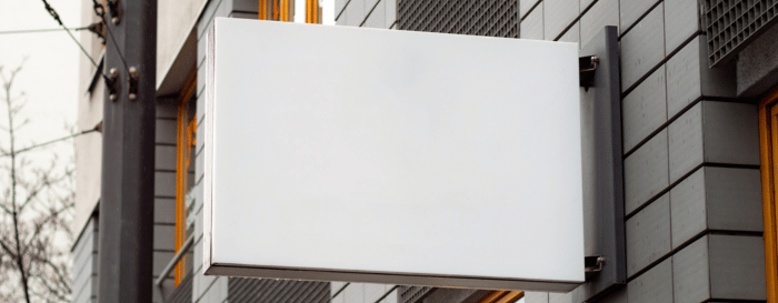 Professional sign printing for brand visibility