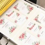 hybrid mail printing process in a production facility