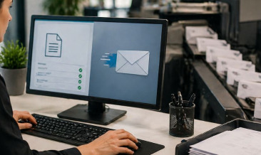 managing digital mail submission and automated fulfilment process
