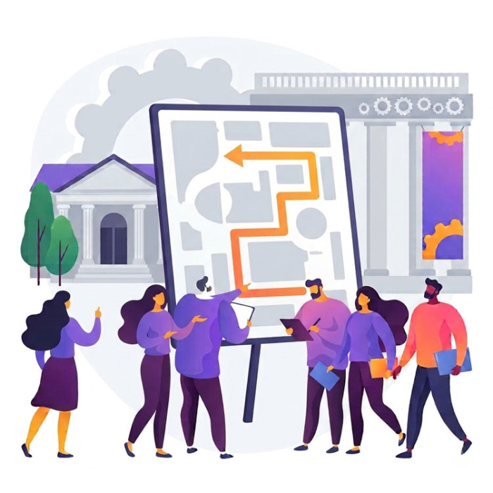 How Large Format Printing Guides Campus Open Day Visitors